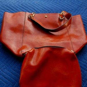 Small and Large Leather bags